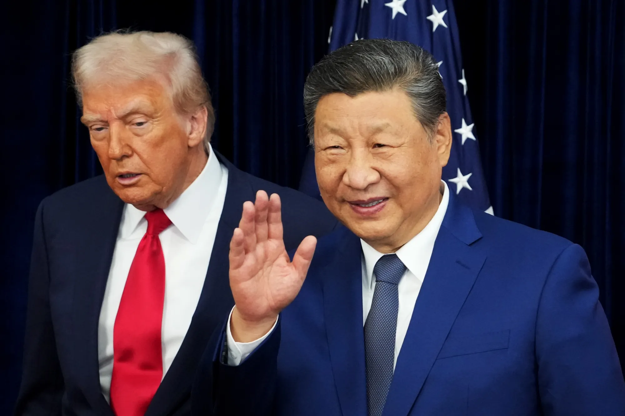US President Donald Trump and China’s President Xi Jinping.