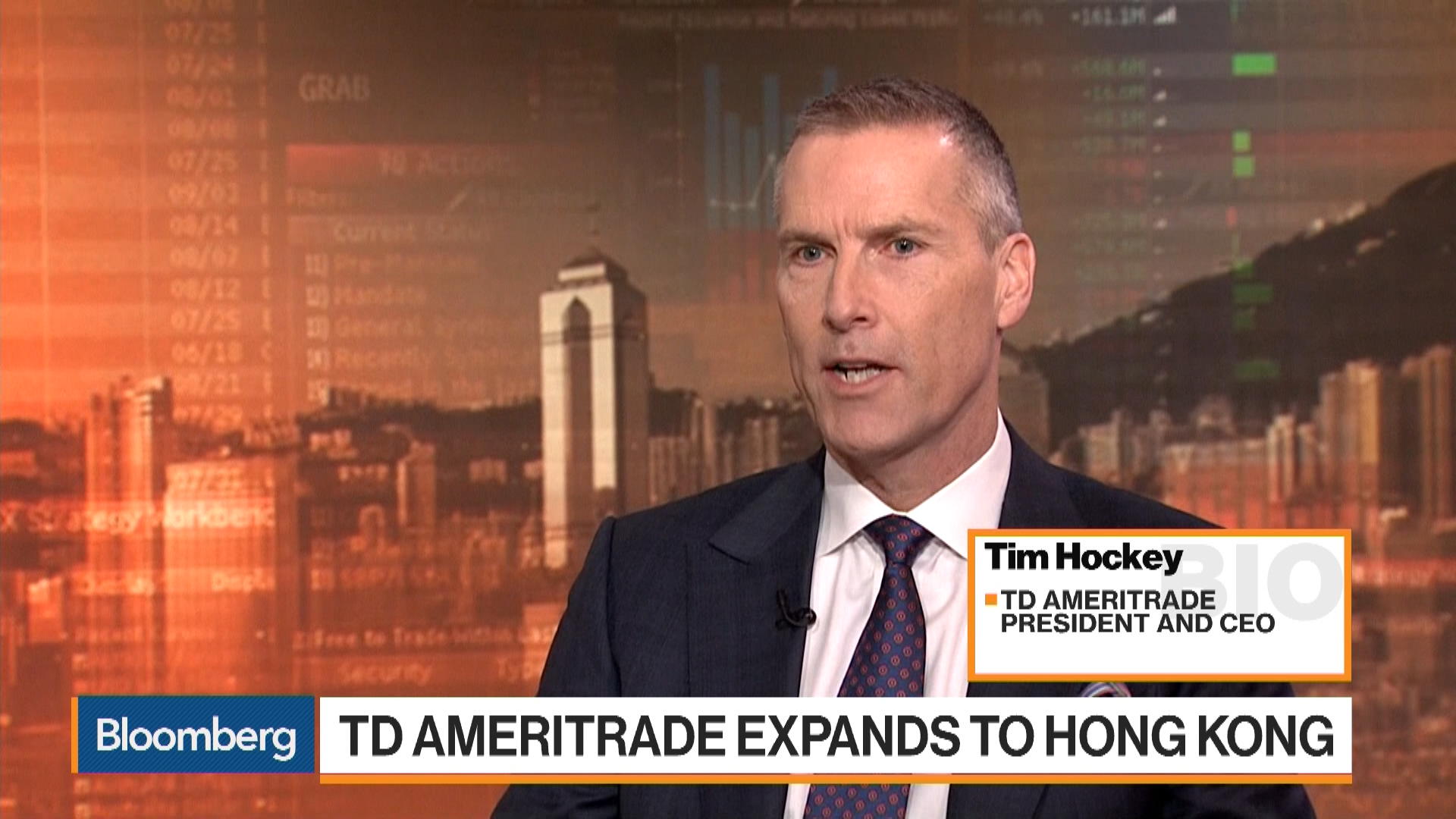 Watch TD Ameritrade Expands to Hong Kong Bloomberg
