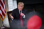 President Donald Trump speaks during the "Our Pledge to America's Workers" event at the White House on Oct. 31. 