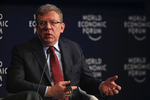 Alexei Kudrin in Davos.