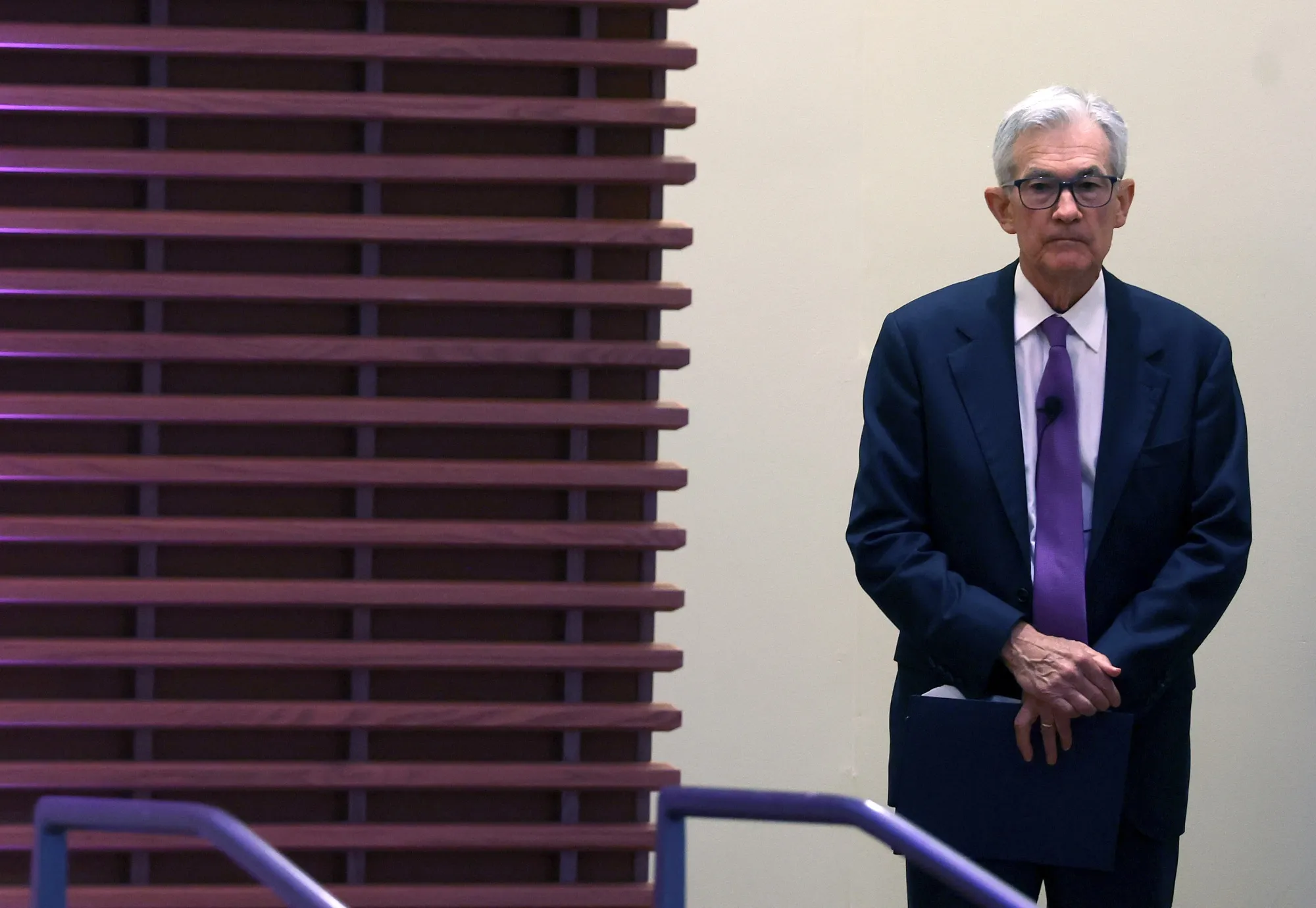 In wait-and-see mode:&nbsp;Federal Reserve Chair Jerome Powell.