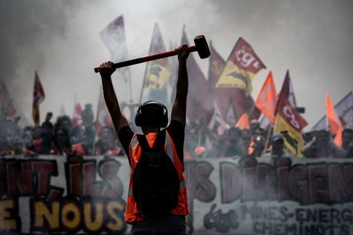 FRANCE-RAIL-SOCIAL-STRIKE