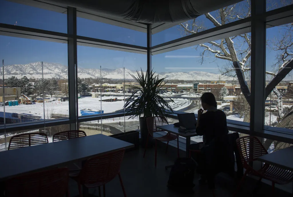 Boulder, Colorado: not a bad view.