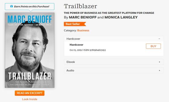 Salesforce Encouraged Employees to Expense Co-CEO Marc Benioff’s Book