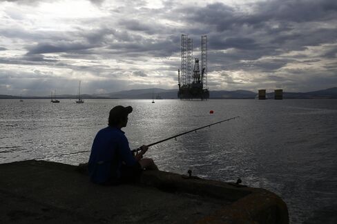 Offshore Oil And Gas Operations On The Cromarty Firth Ahead Of The Scottish Referendum