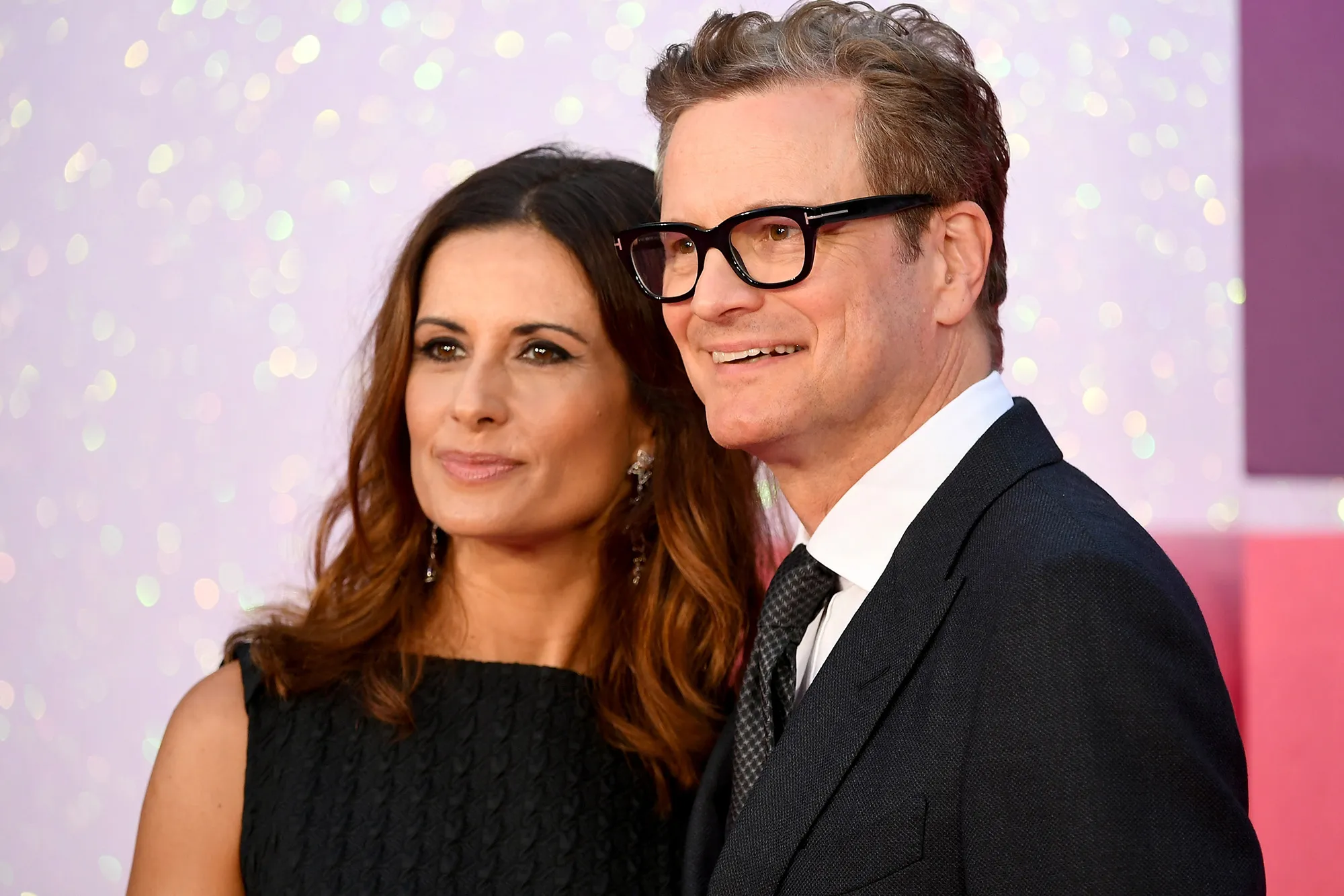Livia Giuggioli and Colin Firth
