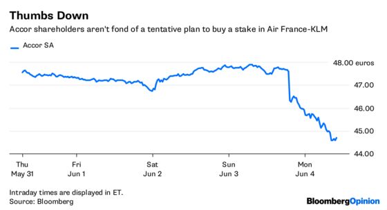 Air France's New Contender for Losing His Shirt