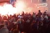 Demonstrators protest against government restrictions due to the coronavirus pandemic, in Rotterdam, on&nbsp;Nov. 19.