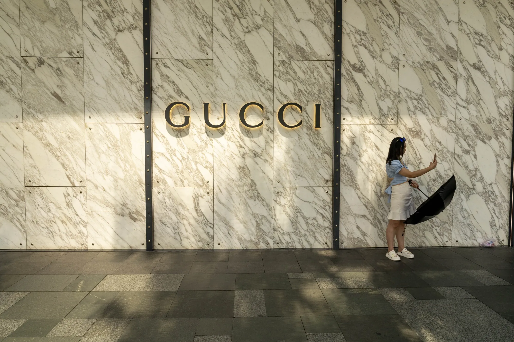 A Gucci store, operated by Kering SA, in Chengdu, China.