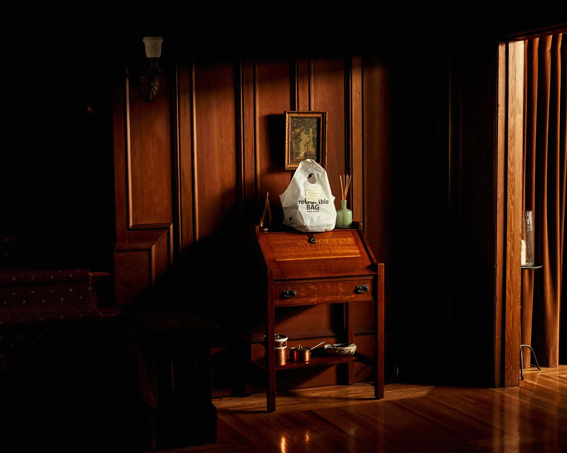 A Harbor House order ready to be picked up.