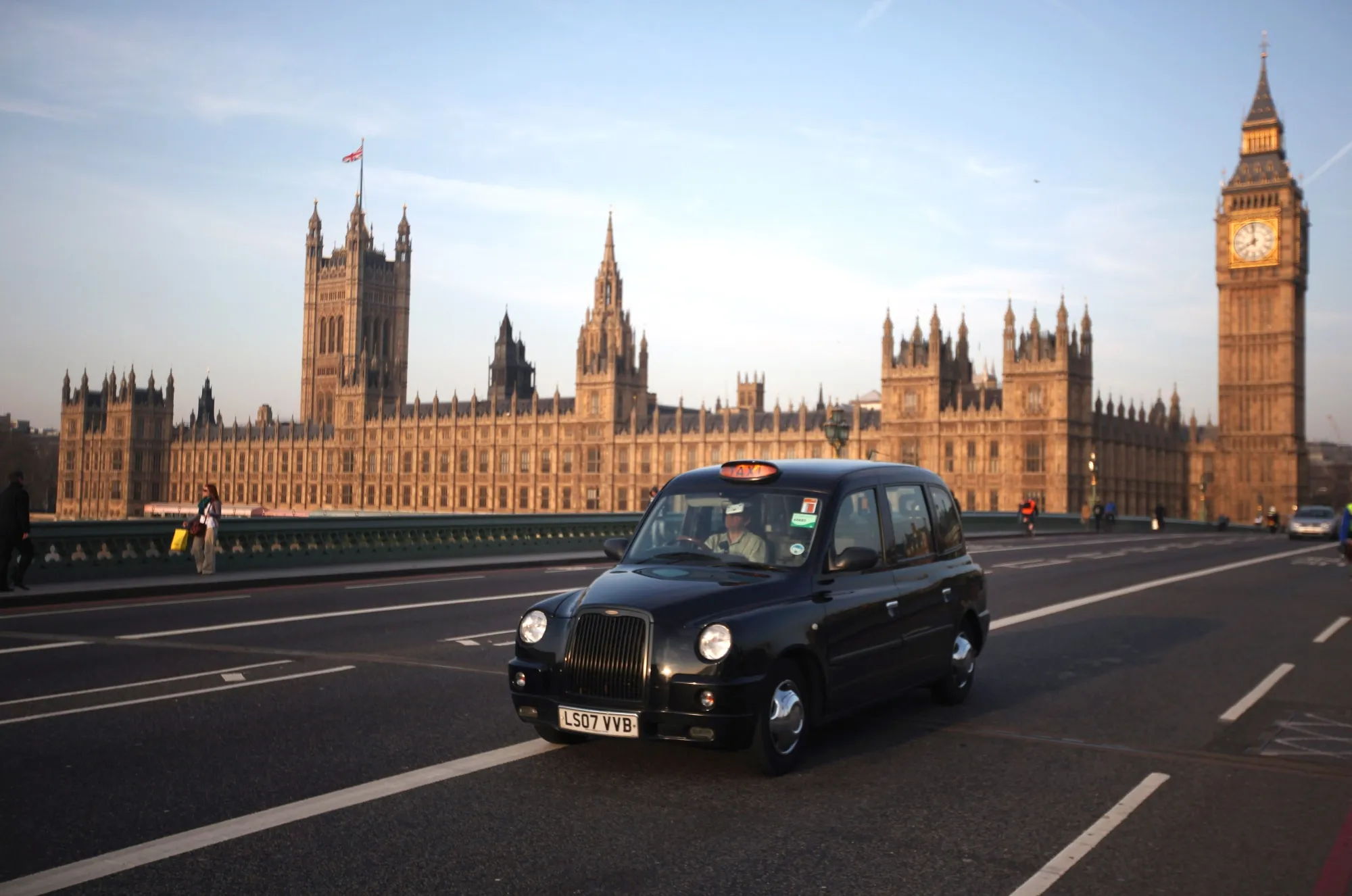 London’s black cabs are an endangered species.