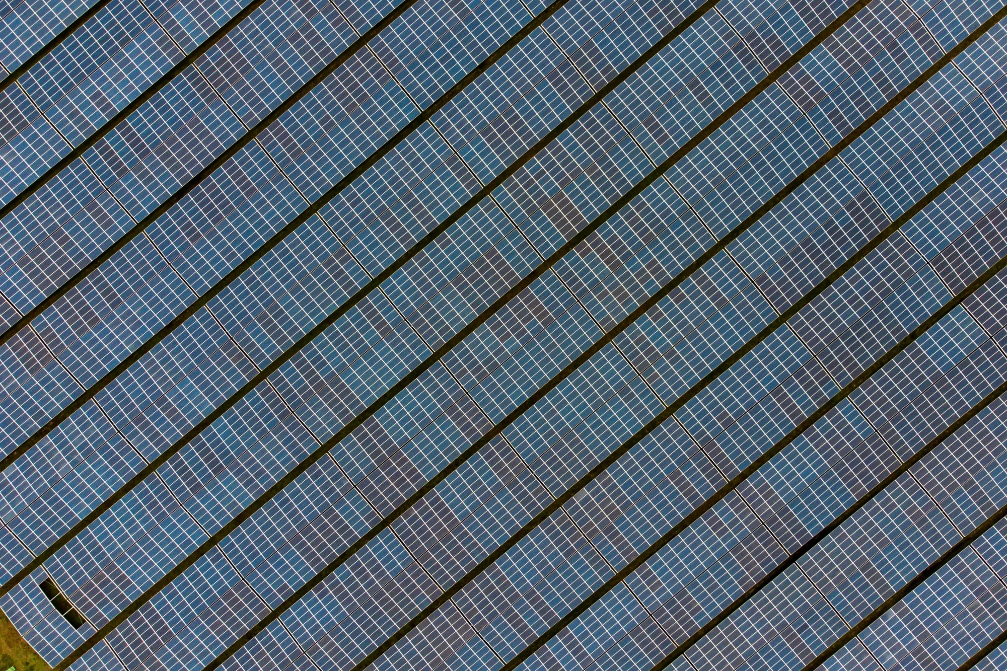 Photovoltaic panels at the Cestas Solar Park, operated by Neoen SA,&nbsp;in Cestas, France, in 2023.