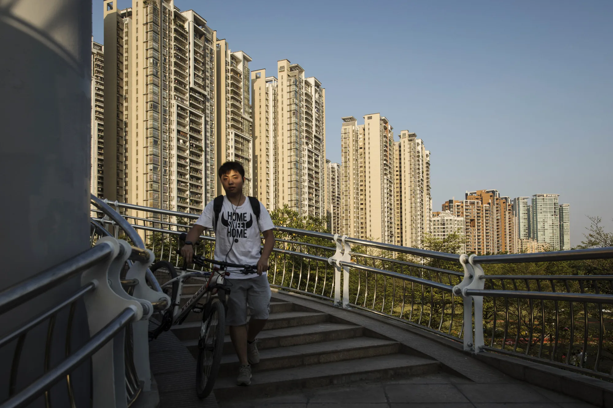 Residential properties in Guangzhou, China.