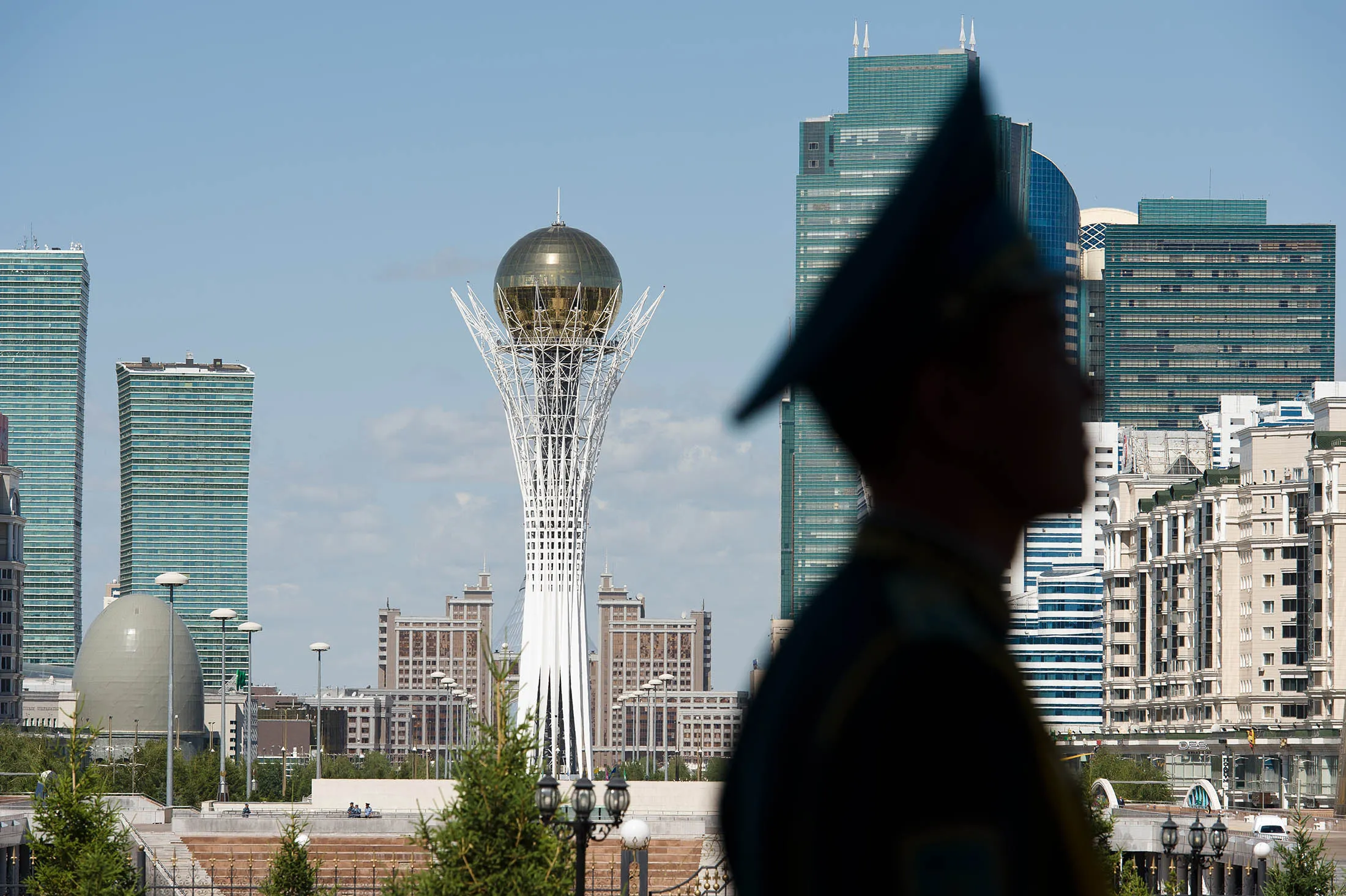 The Byterek Tower.
