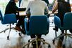 New business meeting on a conference table