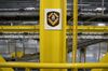 Signage is displayed at the Amazon.com Inc. fulfillment center in Baltimore, Maryland, U.S.