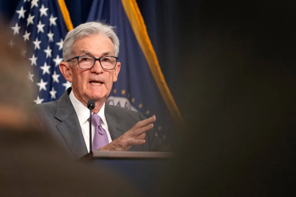 US Federal Reserve Chair Jerome Powell.