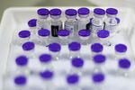 Vials of Covid-19 vaccine, produced by Pfizer Inc. and BioNTech SE.