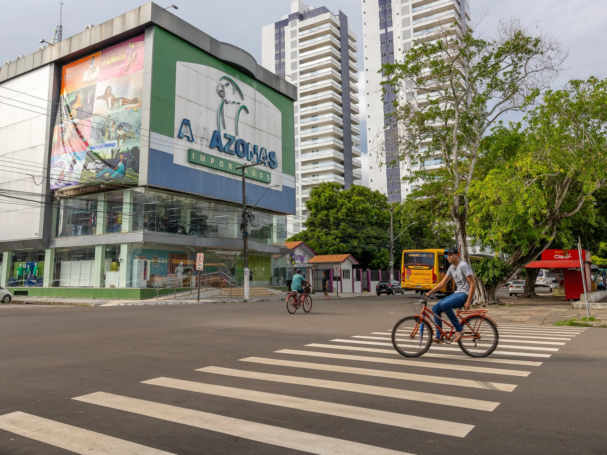 Macapá, on the bank of the Amazon River, has seen its population grow fivefold since 1970. 