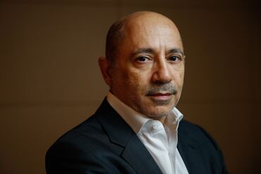 Brevan Howard Founder Alan Howard and CEO Aron Landy Portraits
