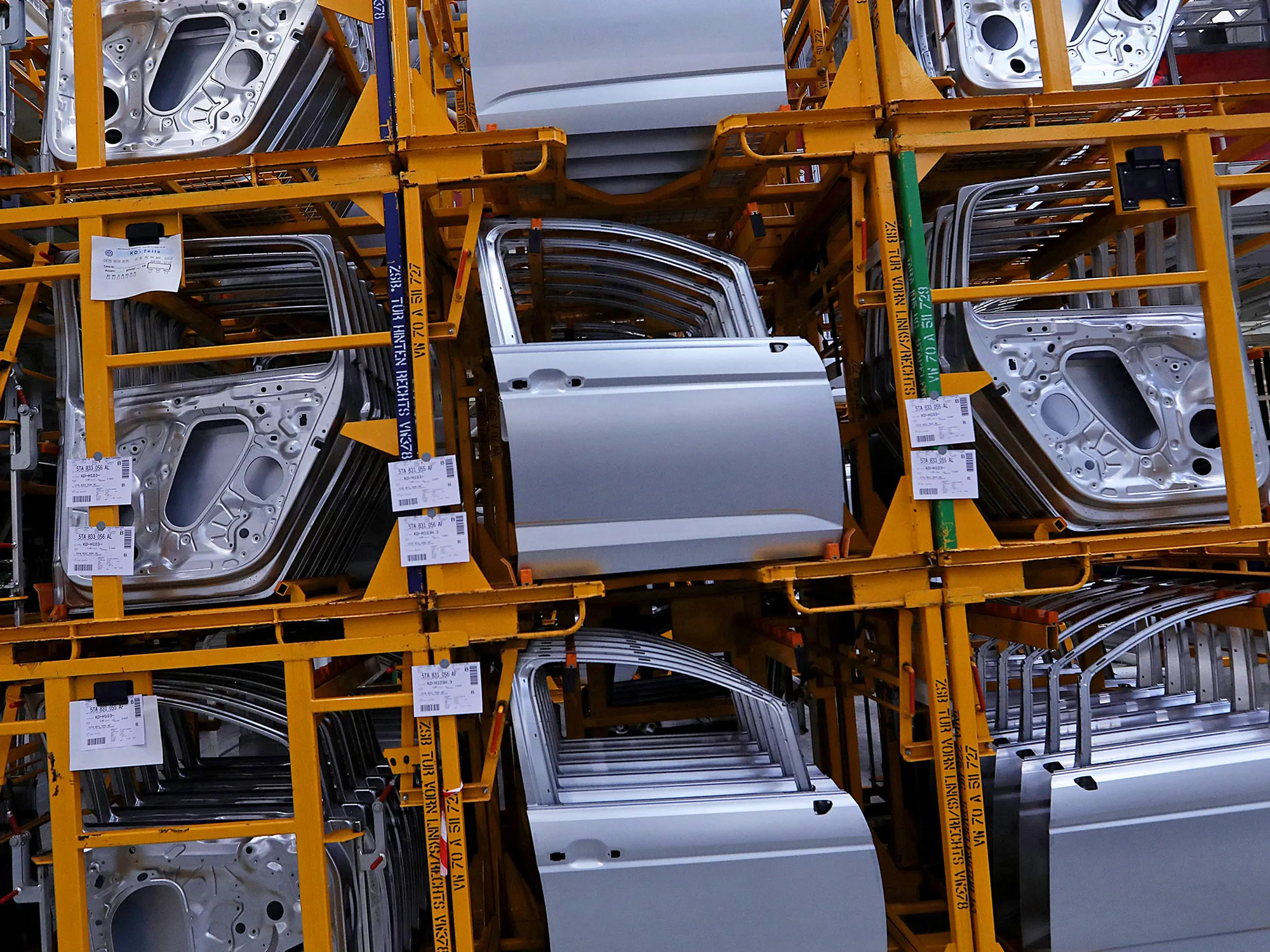 Volkswagen AG Assembly Line As World's Biggest Automaker Sees Robust Year Ahead
