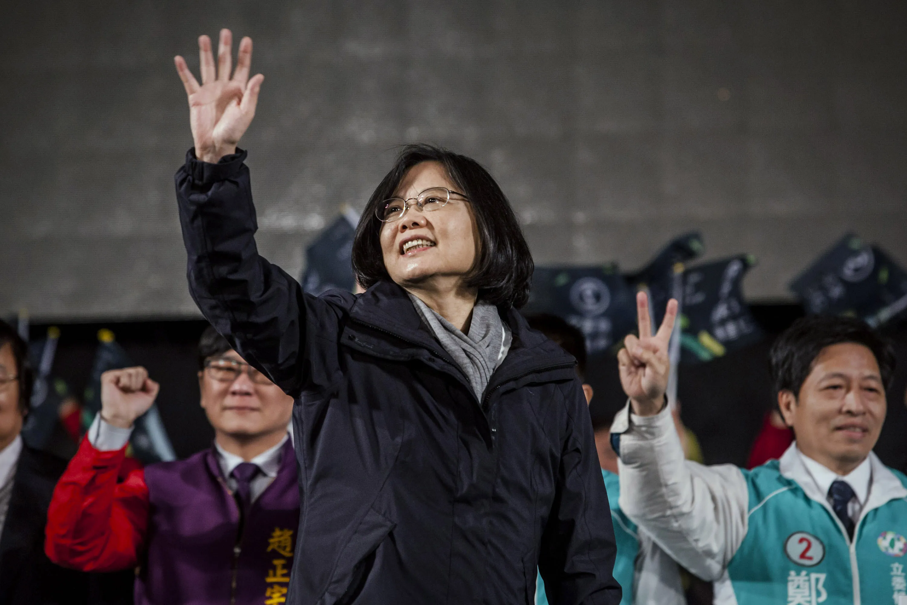 Tsai Ing-wen On Track To Win Taiwanese Presidential Election