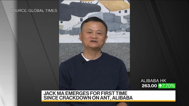 Jack Ma S Video Chat Prompts A 58 Billion Sigh Of Relief Bloomberg