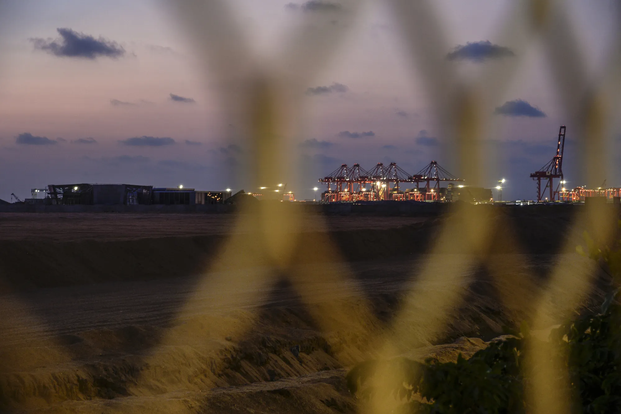 Construction and Development at the Port City Colombo Project