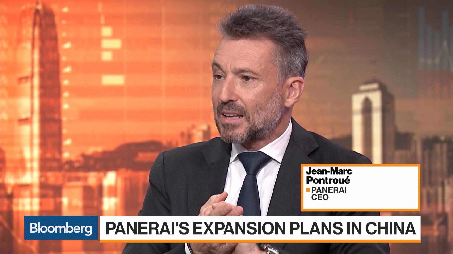 Hong Kong Protests Business Strategy Retail Outlook Discussed by Jean Marc Pontroue Panerai CEO