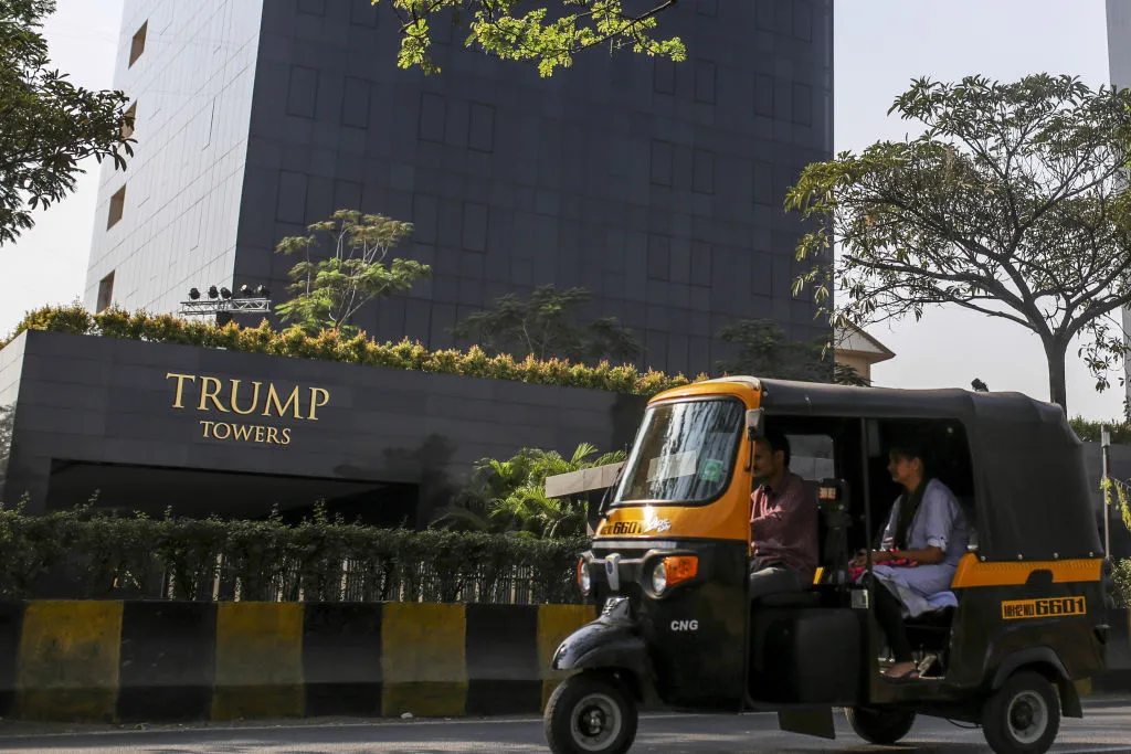 India has become the Trumps' largest overseas market.
