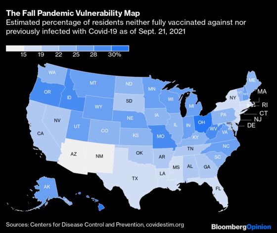 State-by-State Vulnerability Guide to Covid-19