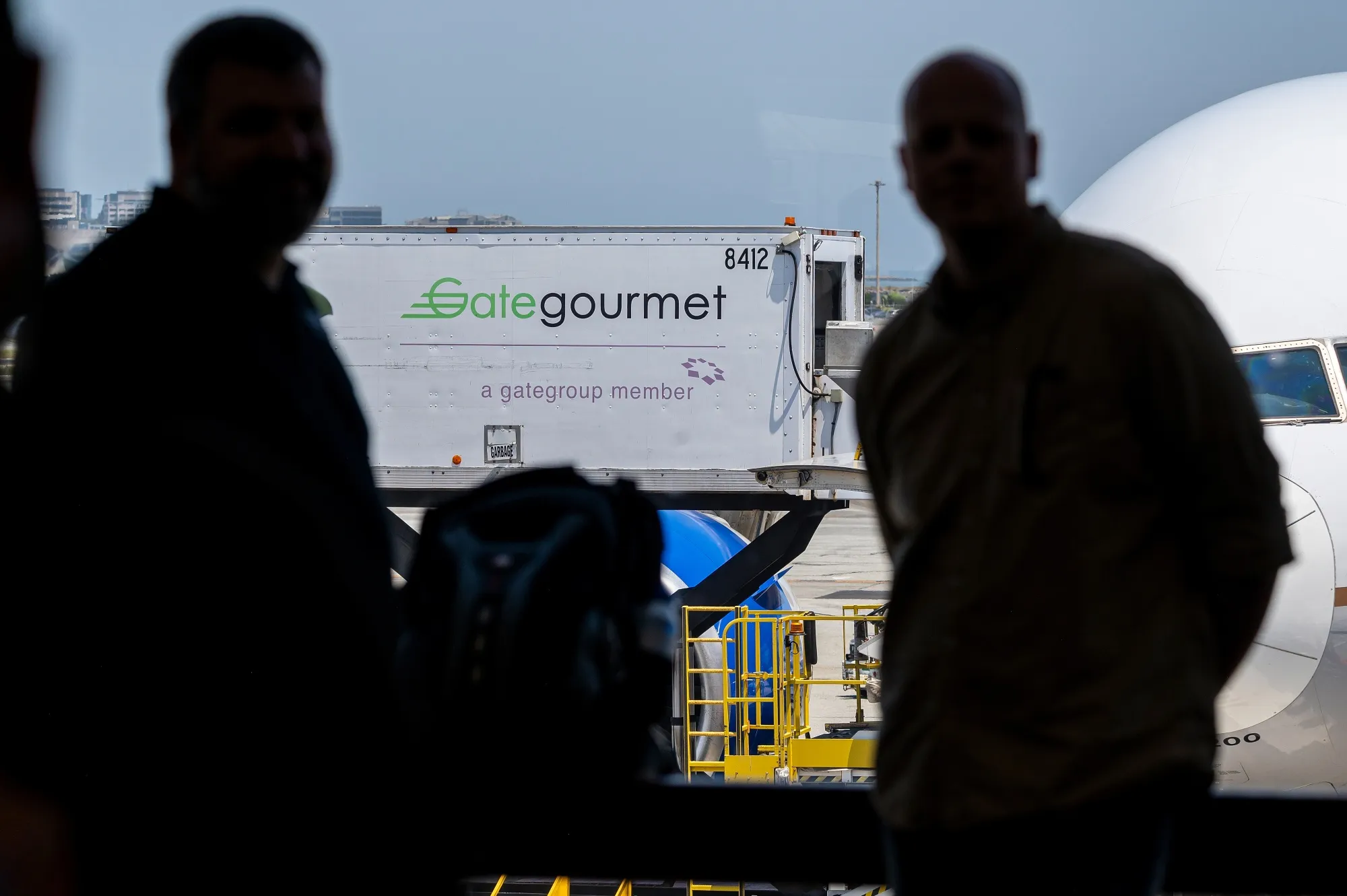 A Gate Gourmet&nbsp;catering trailer at San Francisco International Airport (SFO) in San Francisco, California,&nbsp;on&nbsp;July 12.