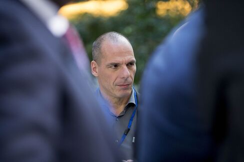 Greece's Finance Minister Yanis Varoufakis