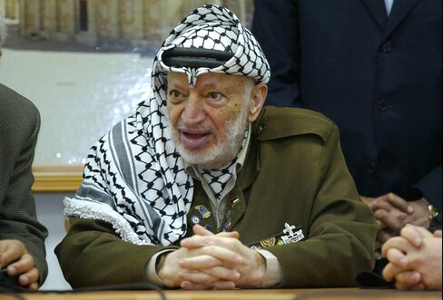 Former Palestinian Leader Yasser Arafat