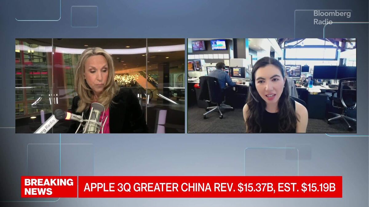 ⚫️ BLOOMBERG: Apple supera le stime degli analisti con un fatturato di 94 miliardi di dollari nel terzo trimestre grazie alle forti vendite in Cina
