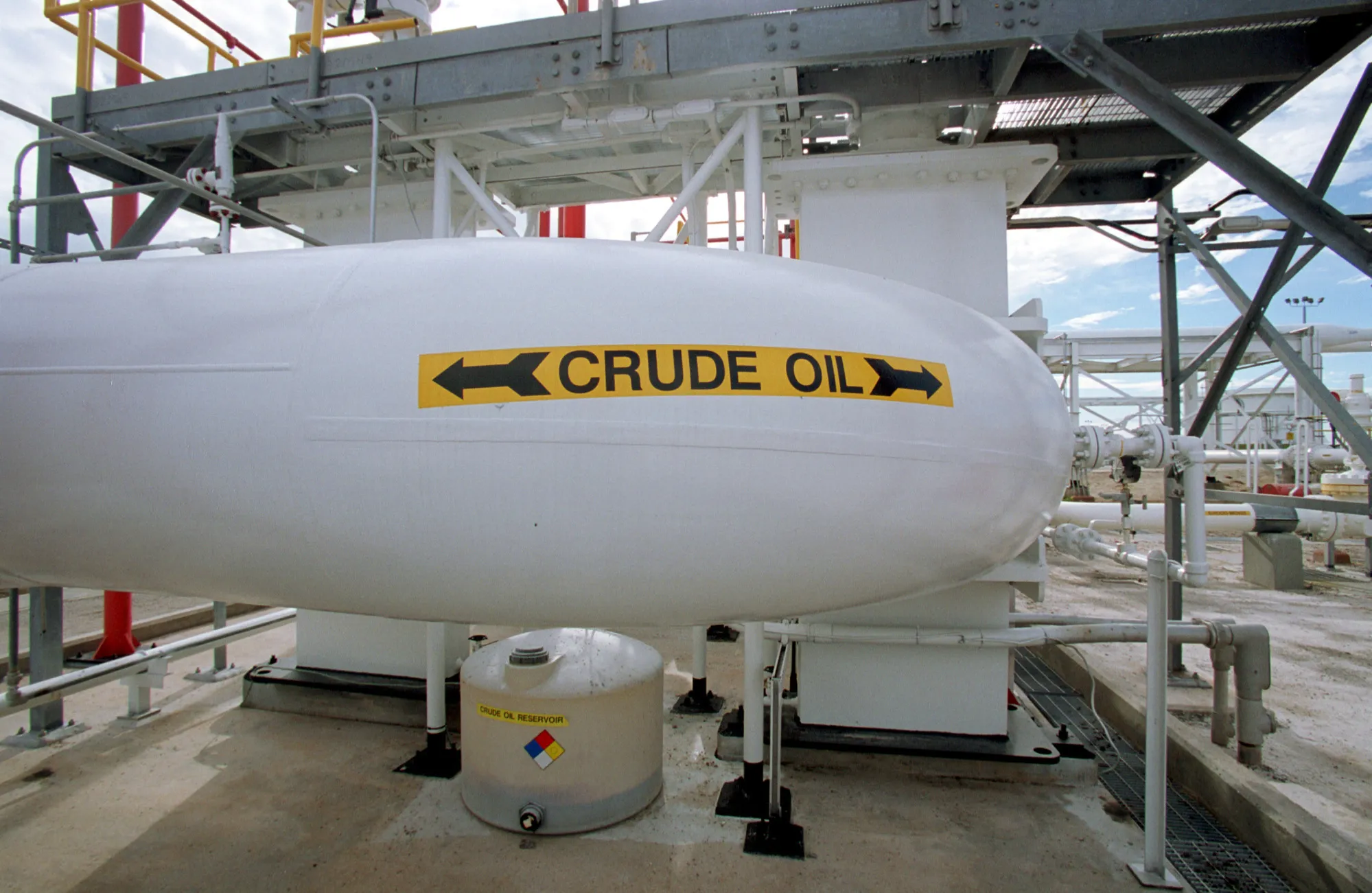 A pipeline in the Strategic Petroleum Reserve.