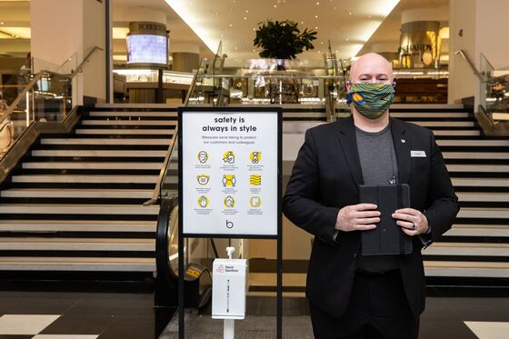 Bloomingdale’s Greets NYC With a Little Sinatra, Lots of Sanitizer