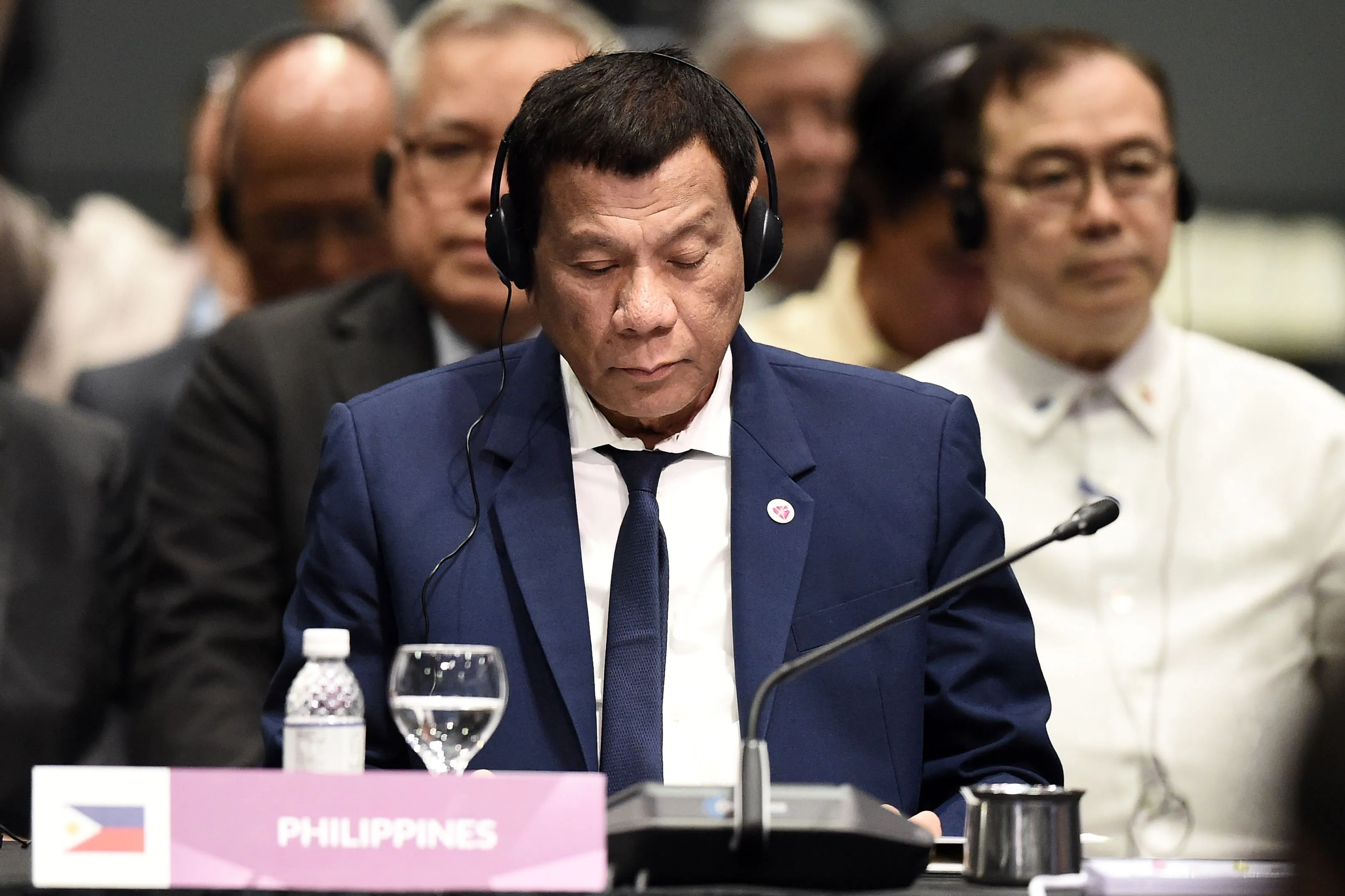 Rodrigo Duterte on Nov 15