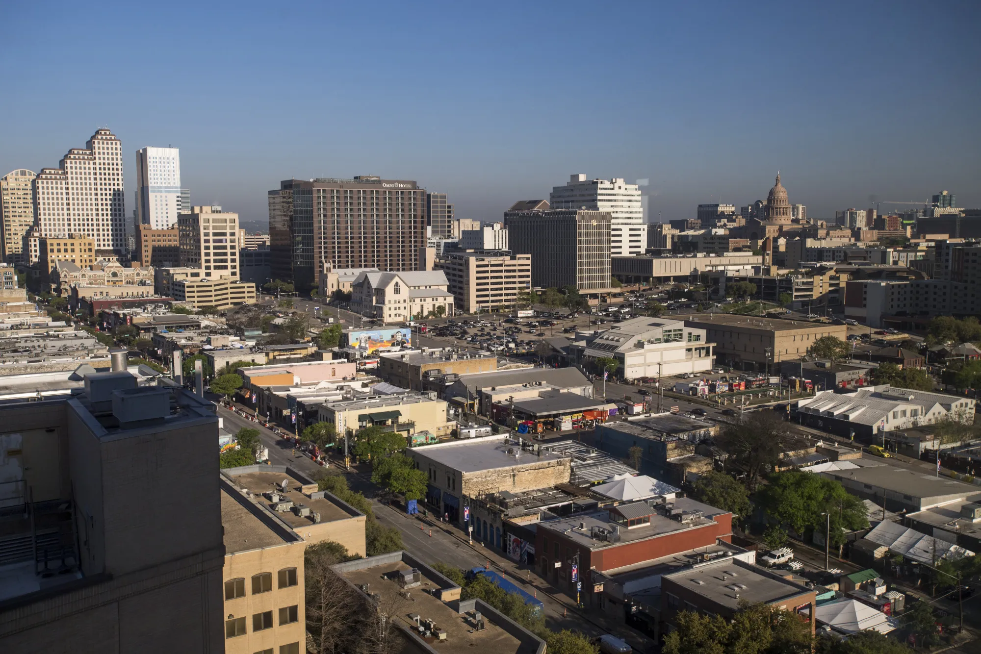 Austin led with the biggest annual drop of 11%.