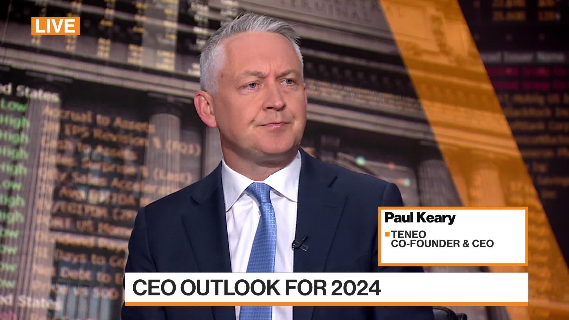 Watch Teneo CEO Expects Blockbuster Year For M&A - Bloomberg