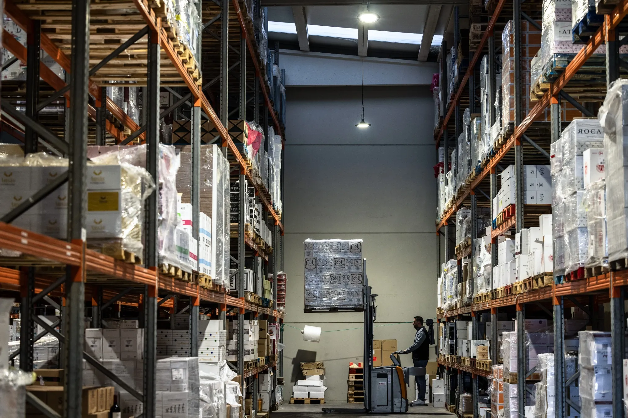 A wholesale alcohol distributor in Spain.