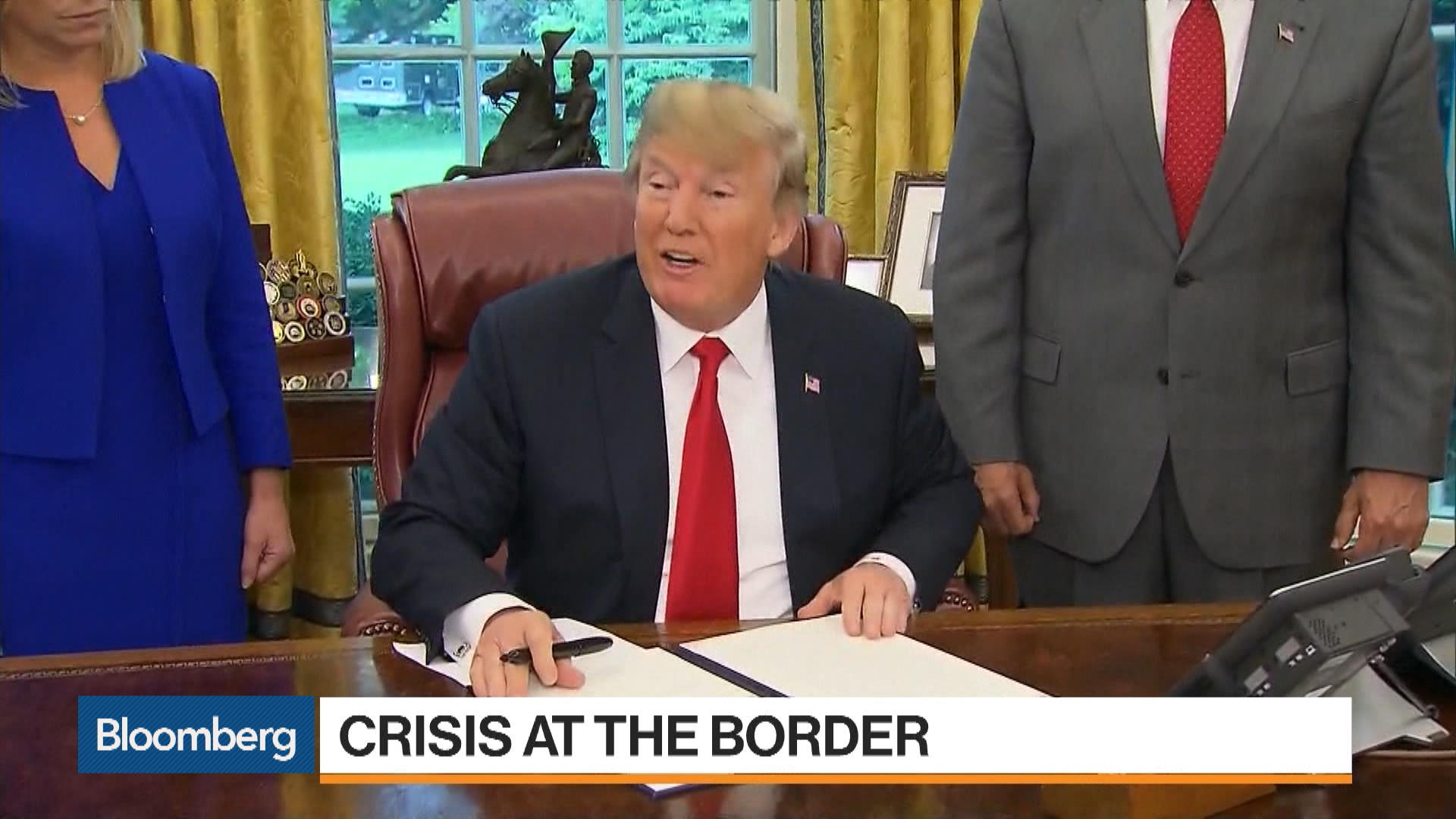 Watch Trump Under Pressure To Reunite Illegal Immigrant Families ...