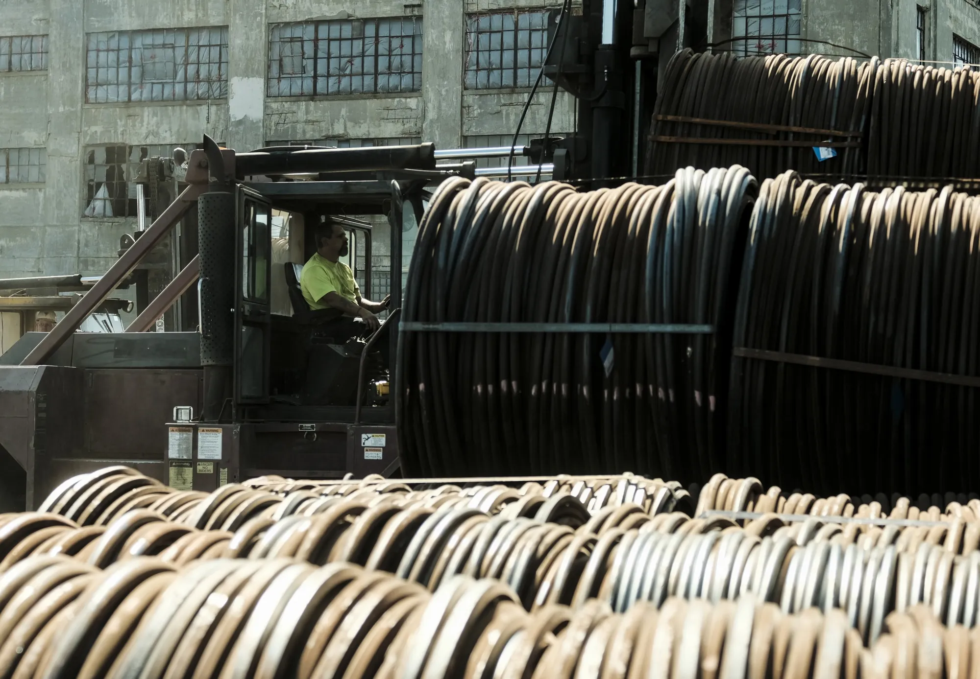 Operations At Port Of Detroit Ahead Of Trade Balance Figures