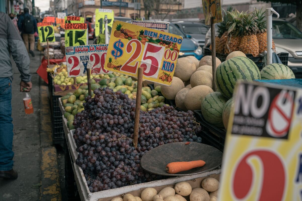 Mexico Inflation Slows In July Ahead Of Banxico Rate Decision Bloomberg   1200x800 