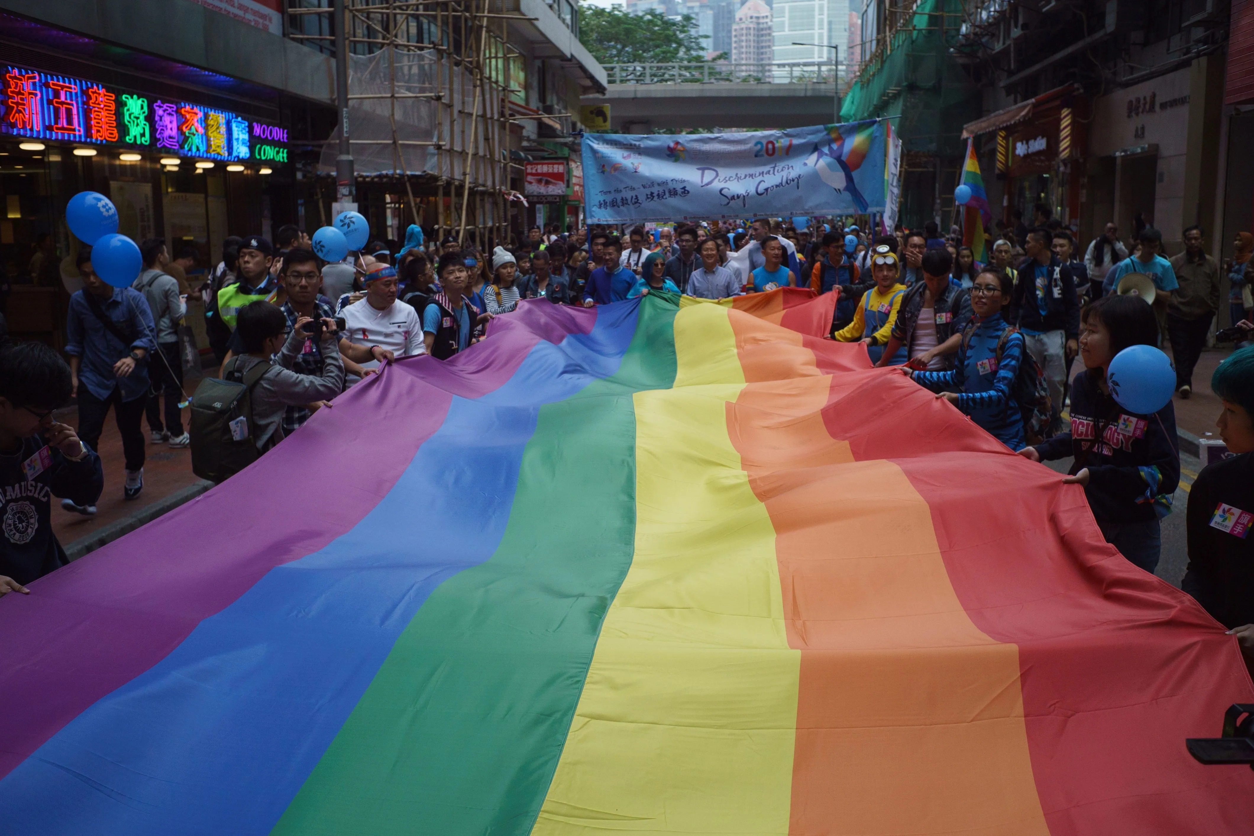 Moments of hope in Hong Kong.