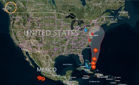 Meteorologists watch to see if it turns northwest for landfall, or east into the Atlantic.
