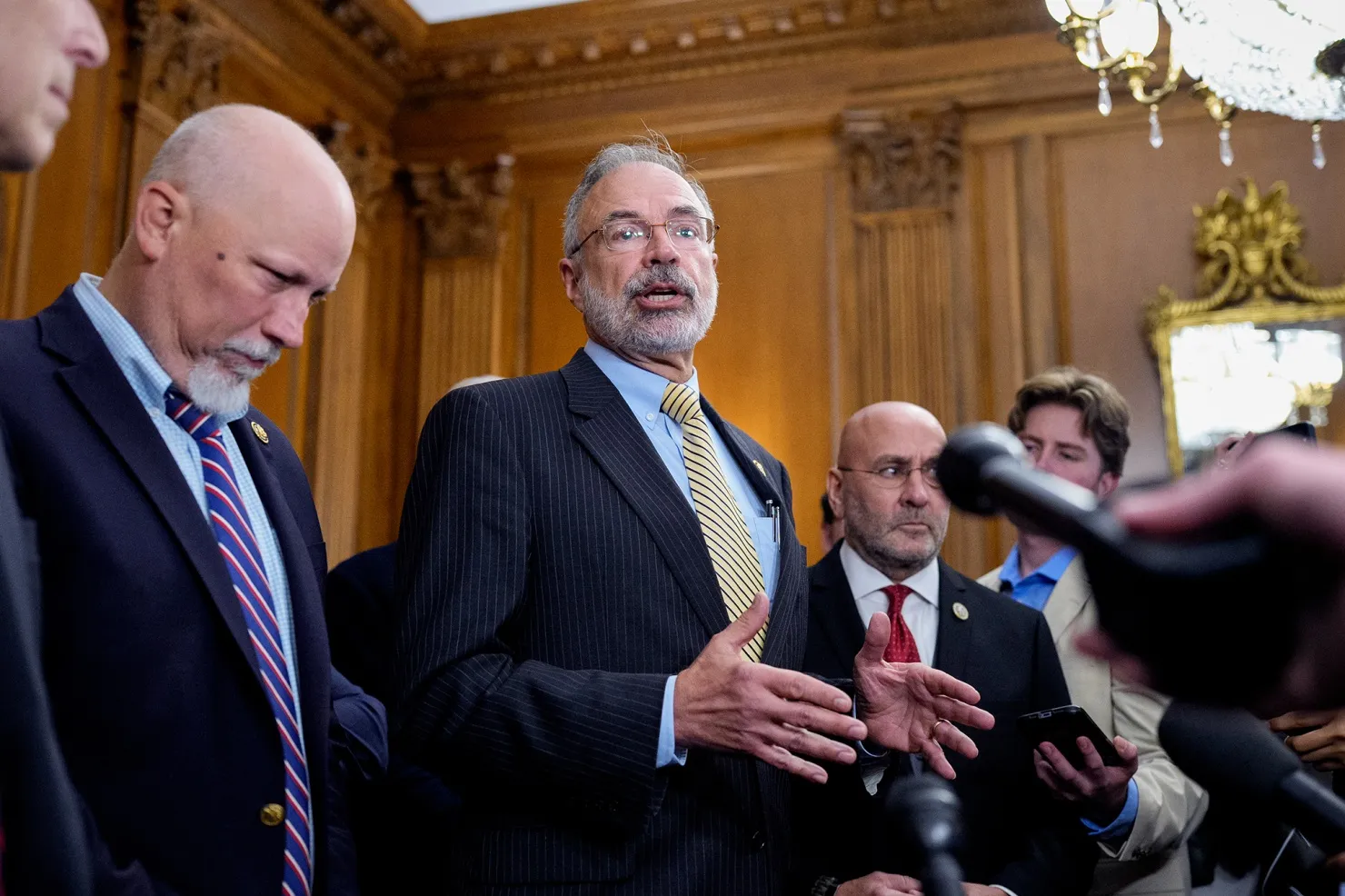 House Republican Hardliners Meet With Trump on One Big Beautiful Tax Bill -  Bloomberg