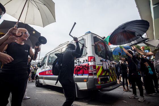 Hong Kong Braces for More Unrest After Saturday’s Clashes