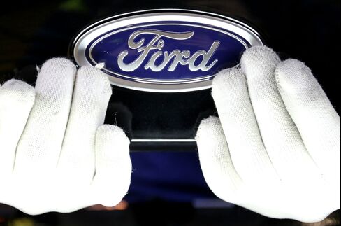 New Ford Mondeo Automobile Production Line At Ford Inc.'s Russia Plant