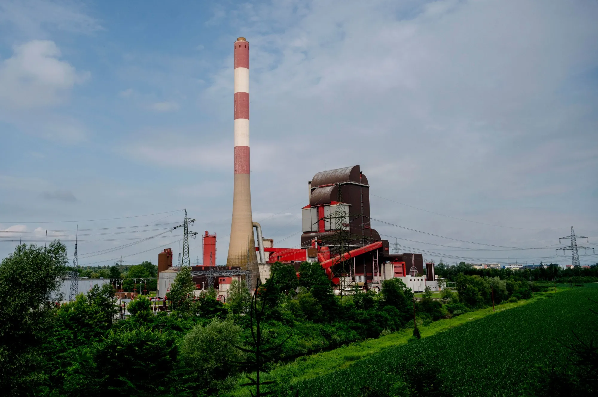A power plant in Mellach, Austria.